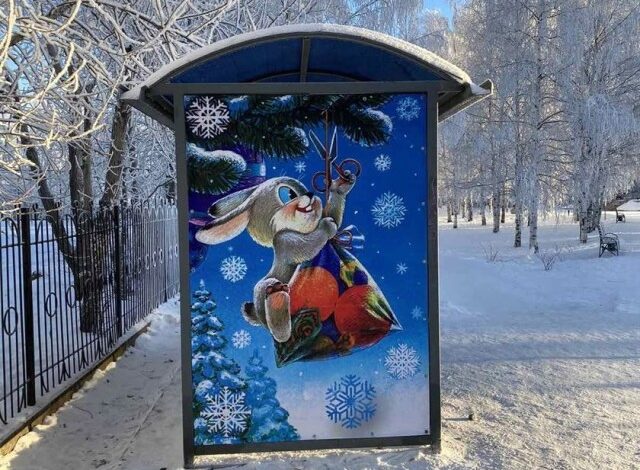 Photo of Ламповые остановки в городе Советский (10 фото)