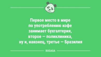 Photo of Анекдоты для предпятничного настроения: «Первое место в мире по употреблению кофе занимает…» (11 фото)